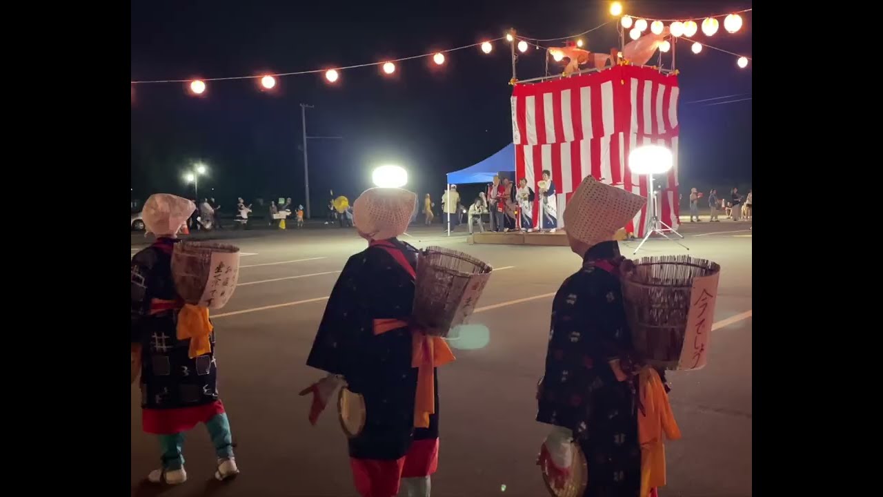 盆踊りの風景